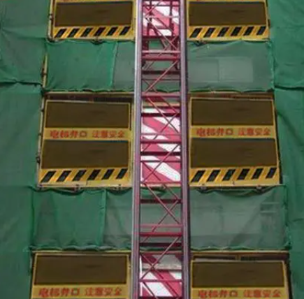 施工升降机防护门 施工升降机防护门